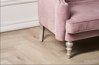 Кварцвиниловые полы Vinilam Parquet Herringbone 6,5 мм IS11188 ПАРКЕТ СКАНДИНАВСКИЙ фото 1 | FLOORDEALER